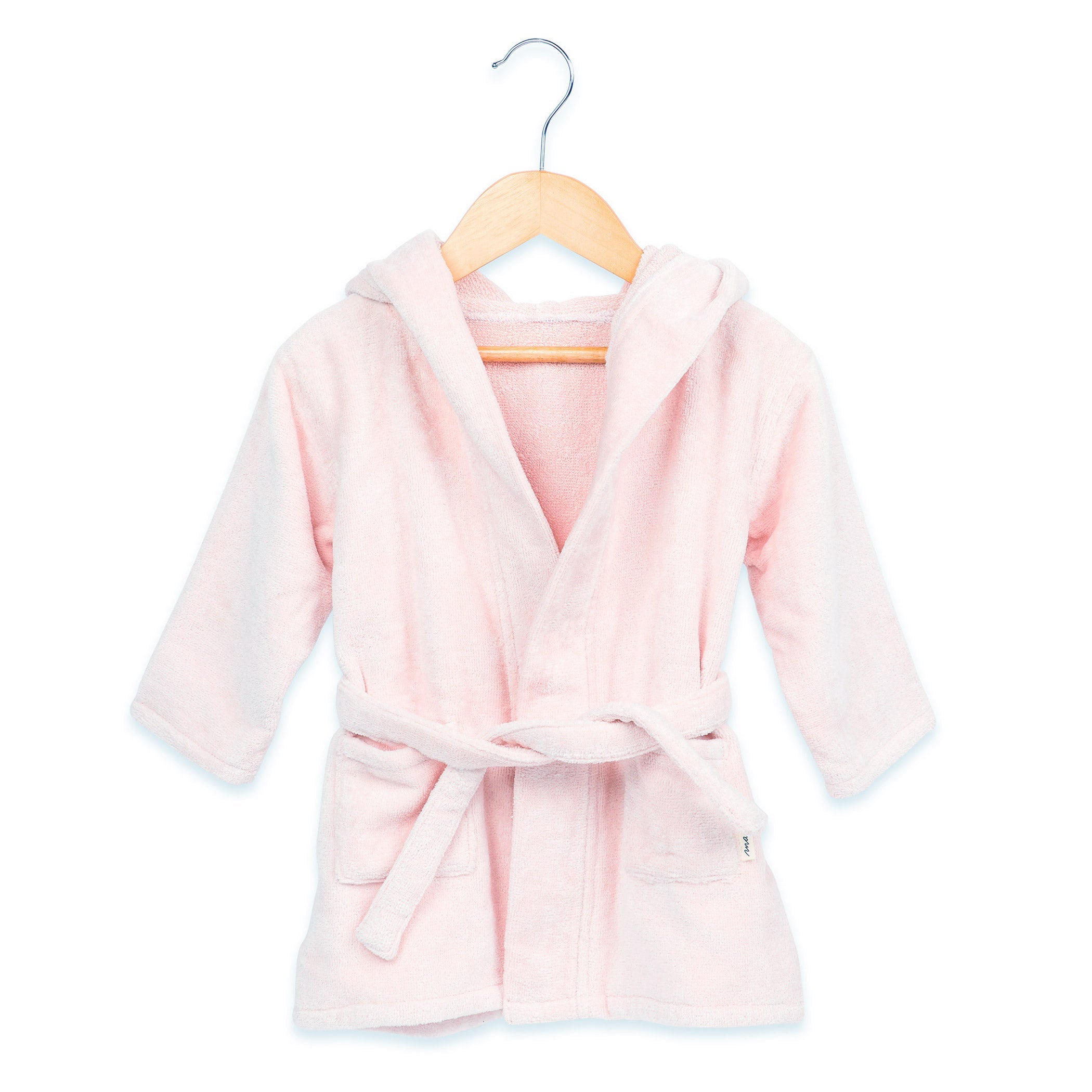Masilo Hooded Baby Robe - MTHR 6 - 12m PINK