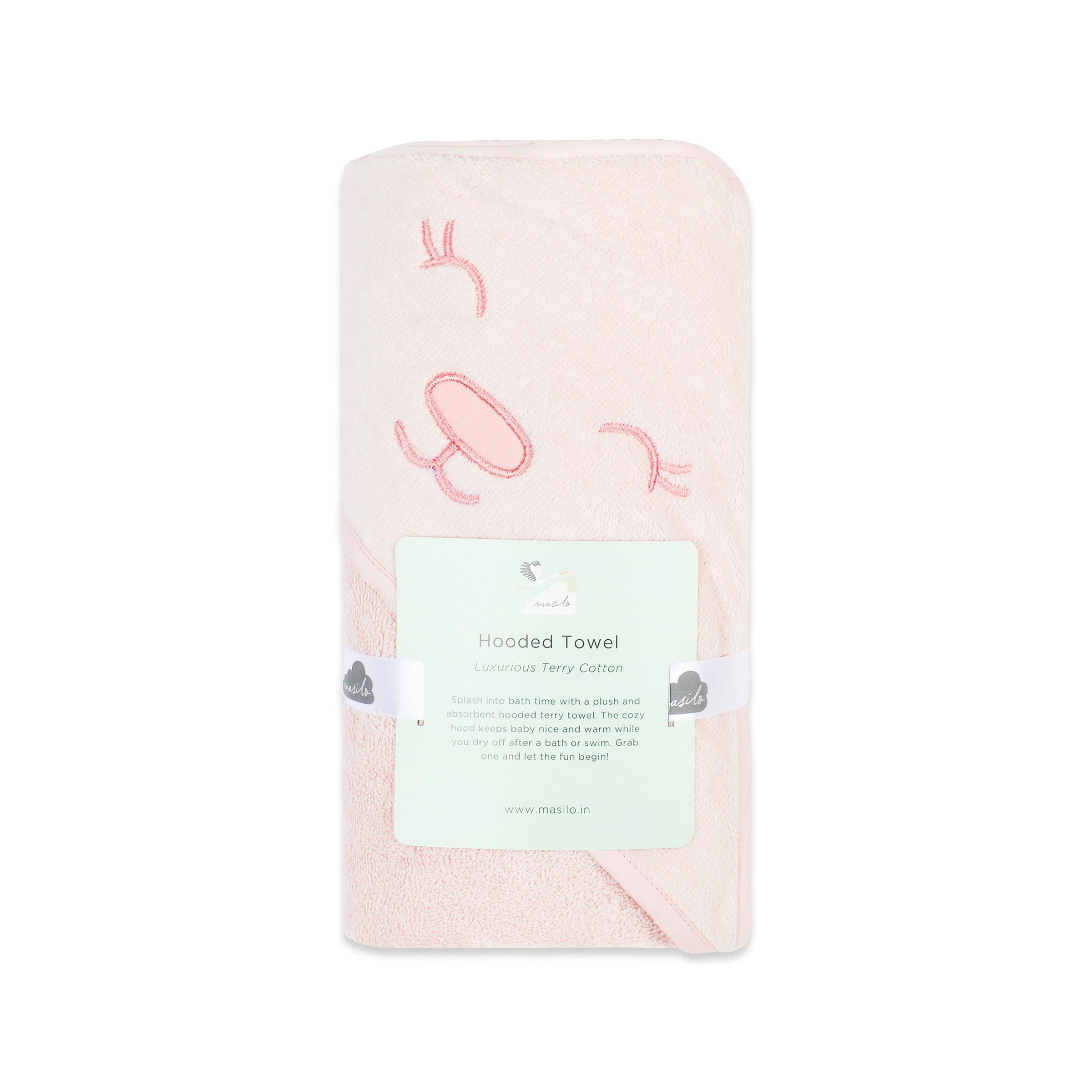 Masilo Hooded Towel - MBAHT S BUNNY MINT