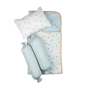 Masilo Mini Cot Set - MGMINI MST 4PC BOAT