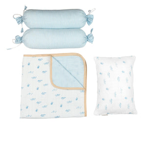 Masilo Mini Cot Set - MGMINI MST 4PC BOAT