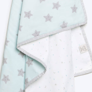 Masilo Organic Cotton Dohar - MBDOH STAR BLUE