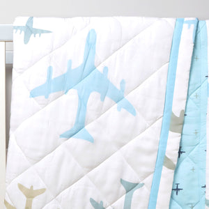 Masilo Organic Cotton Quilt - MBQUI AIRPLANE