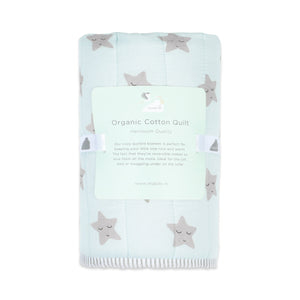 Masilo Organic Cotton Quilt - Peekaboo Panda Baby Blanket