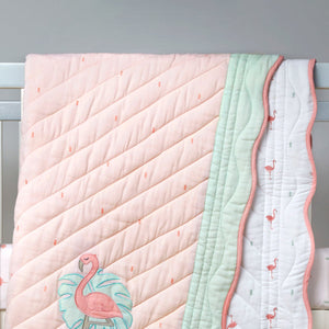 Masilo Organic Cotton Quilt - Peekaboo Panda Baby Blanket