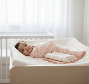 Masilo Organic Muslin Swaddles Set of 3-Peach Rainbow|The Mom Store - Baby Swaddle Blankets