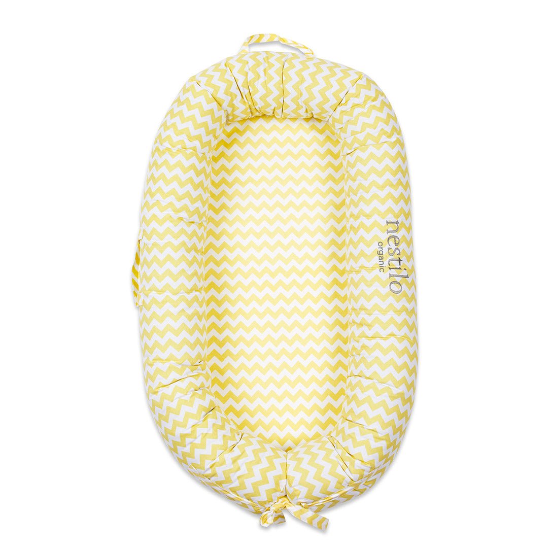 Masilo Organic Nestilo – Chevron Sunshine - Baby Nest