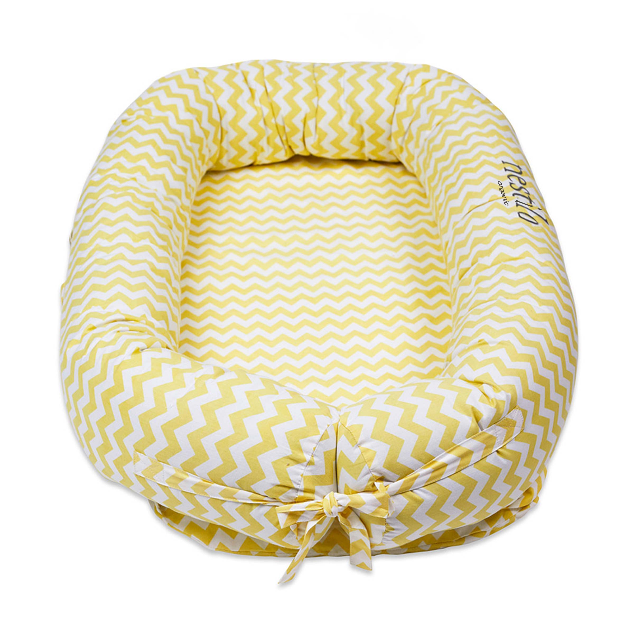 Masilo Organic Nestilo – Chevron Sunshine - Baby Nest