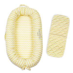 Masilo Organic Nestilo – Chevron Sunshine - Baby Nest