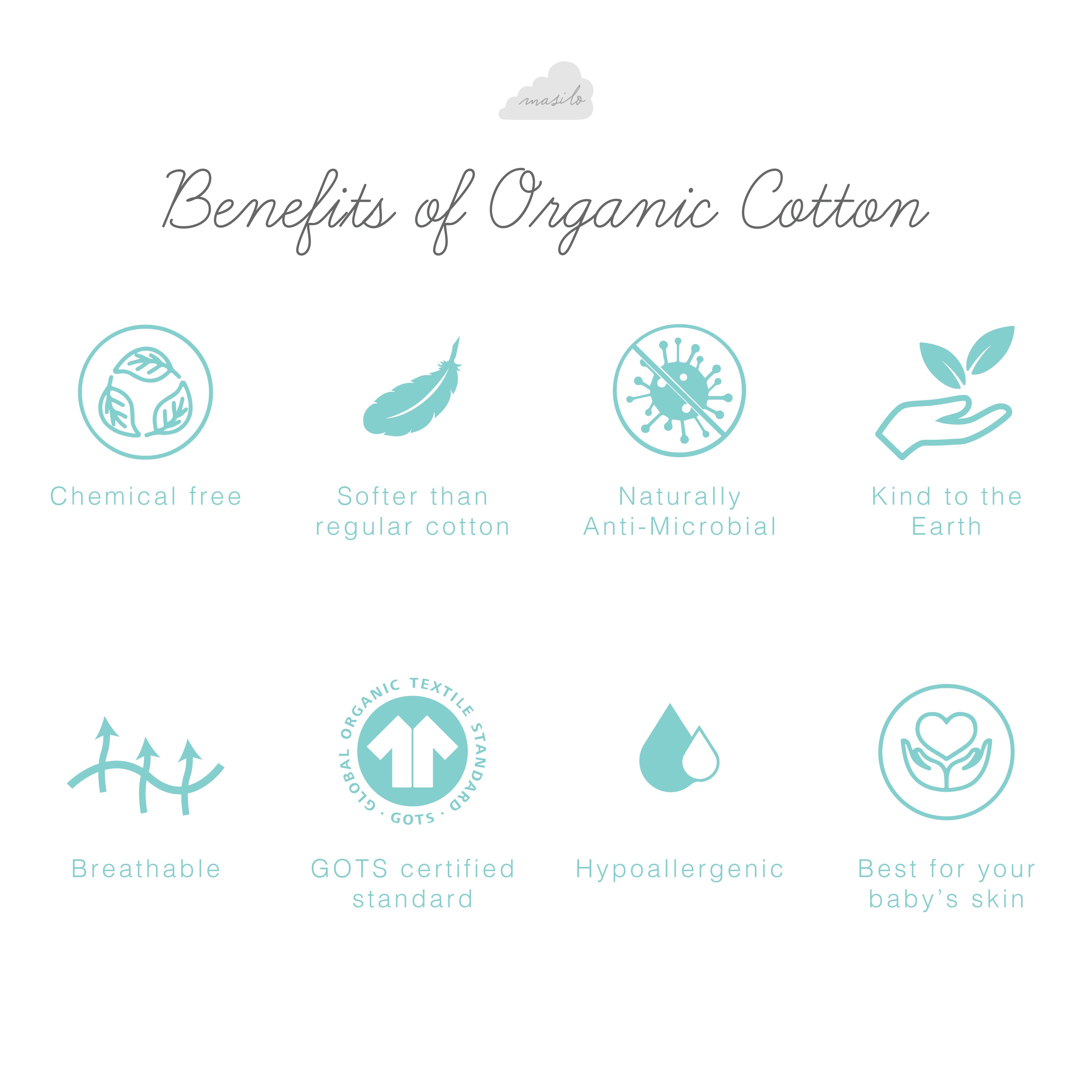 Masilo Organic Nestilo – Cloud Blue - Baby Nest