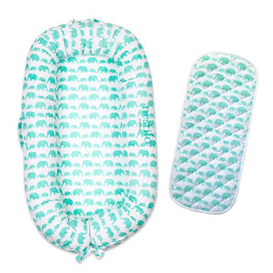 Masilo Organic Nestilo – Elephant Parade - Baby Nest