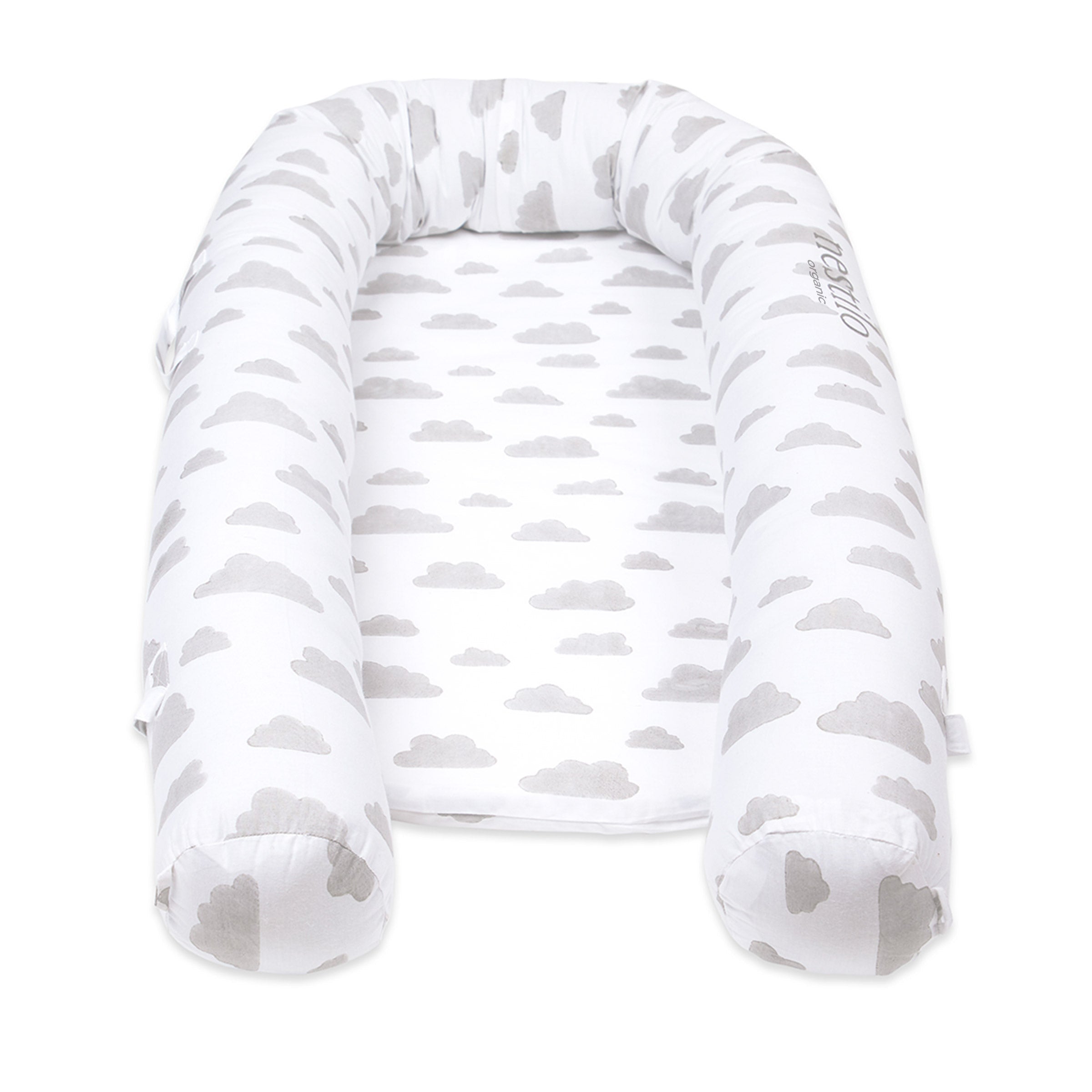 Masilo Organic Nestilo – Grey Clouds - Baby Nest