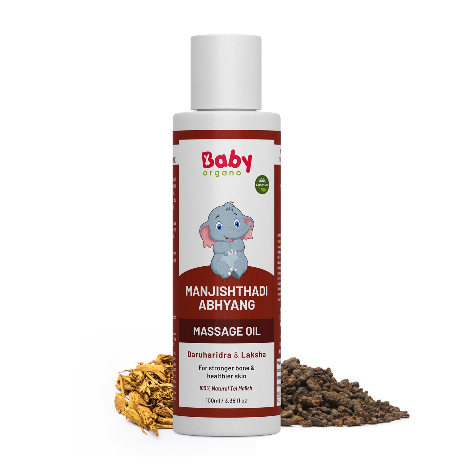 BabyOrgano Manjishthadi Abhyang Baby Massage Oil 100 ml