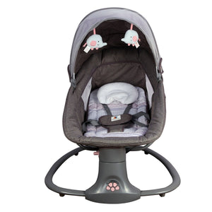 Mastela 3-in-1 Deluxe Multi-Functional Bassinet/Swing- Grey & Pink - 8106