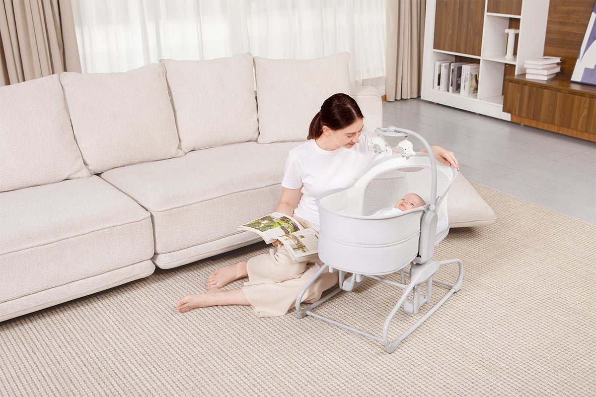 Mastela - Swings - Mastela 4 in 1 Swing & Bassinet Birth+ to 36M - 9877