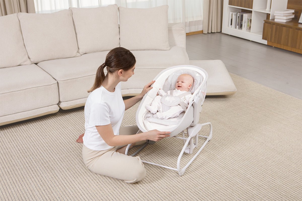 Mastela - Swings - Mastela 4 in 1 Swing & Bassinet Birth+ to 36M - 9877