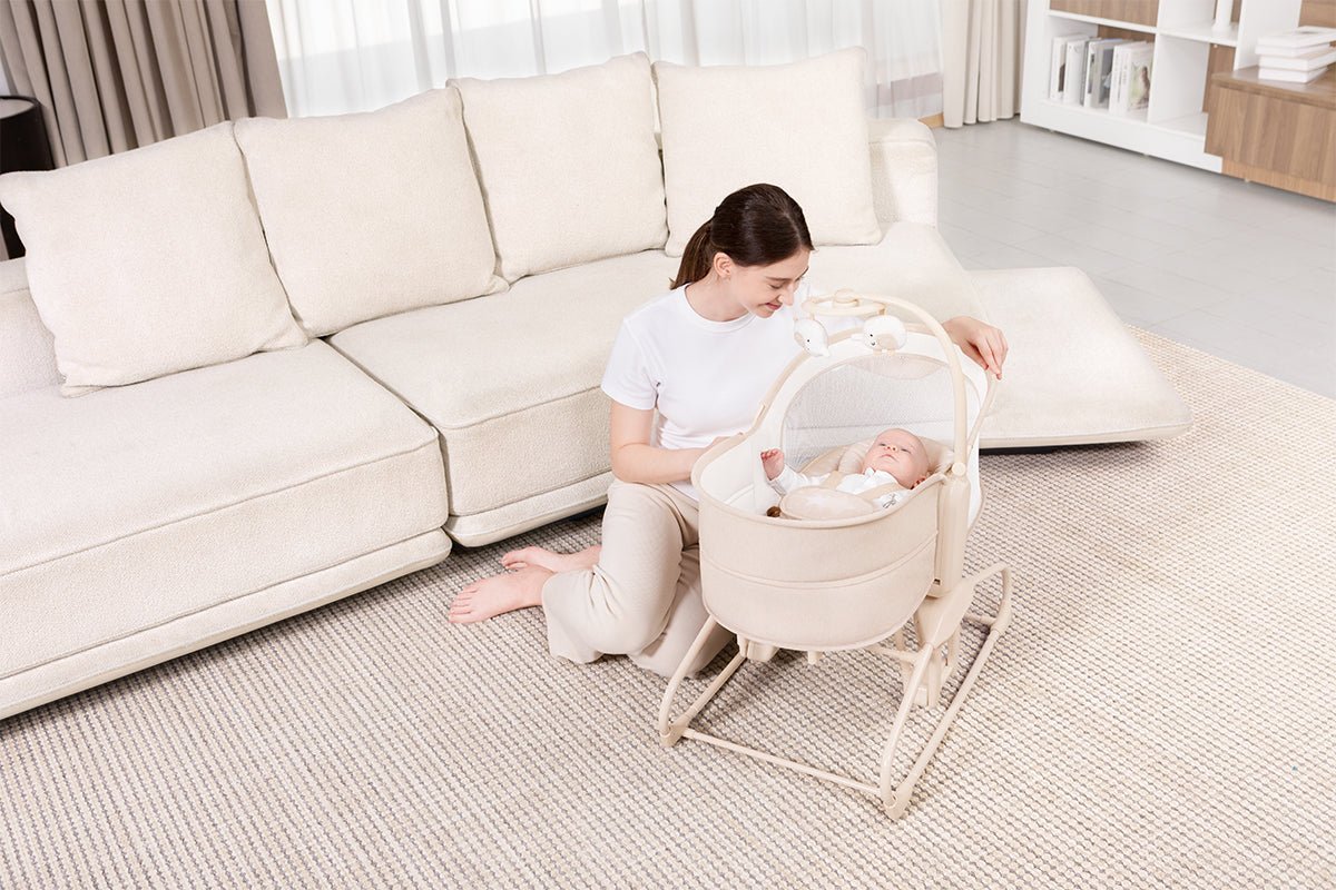 Mastela - Swings - Mastela 4 in 1 Swing & Bassinet Birth+ to 36M - 9855