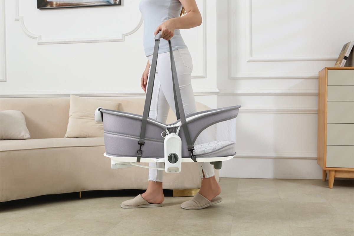 Mastela 6 In 1 Multi-Function Bassinet- Grey - 8463