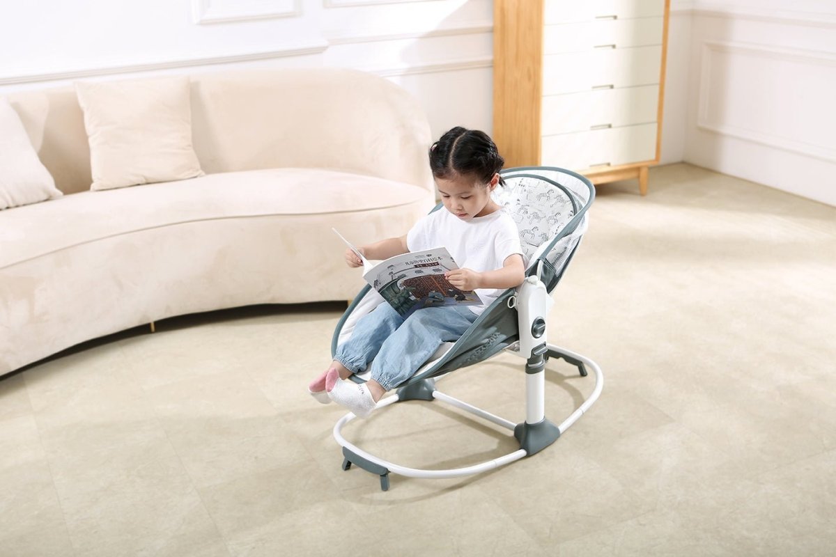 Mastela 6 In 1 Multi-Function Rocker & Bassinet- Teal - 8039