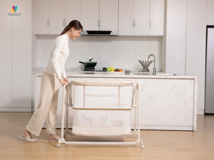 Mastela Aero Zenith Bassinet 0-36M | The Mom Store - Beige Bassinet