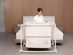 Mastela Aero Zenith Bassinet 0-36M | The Mom Store - Beige Bassinet