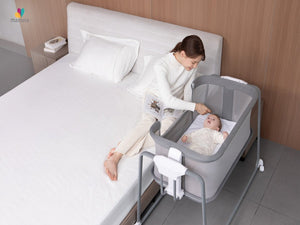 Mastela Aero Zenith Bassinet 0-36M | The Mom Store - Grey Bassinet