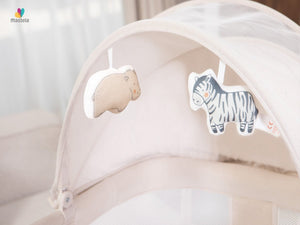 Mastela Aero Zenith Bassinet 0-36M | The Mom Store - Beige Bassinet