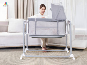 Mastela Aero Zenith Bassinet 0-36M | The Mom Store - Grey Bassinet
