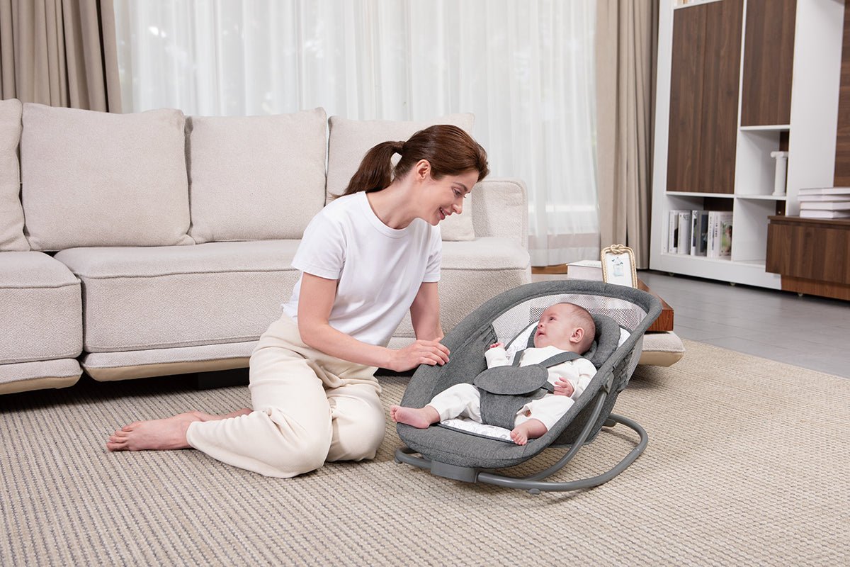 Mastela - Swings - Mastela Baby Deluxe 4 in 1 Swing & Rocker Birth+ to 36M - 8087