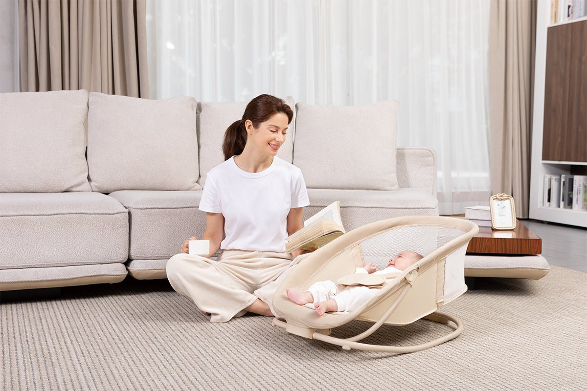 Mastela - Swings - Mastela Baby Deluxe 4 in 1 Swing & Rocker Birth+ to 36M - 8081