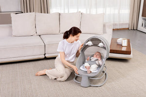 Mastela - Swings - Mastela Baby Deluxe 4 in 1 Swing & Rocker Birth+ to 36M - 8085