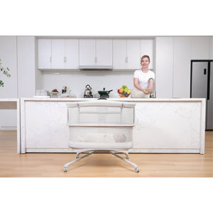 Mastela Bassinet Dream Starlight Bedside Bassinet Lite Grey Birth+ to 12M - 3328