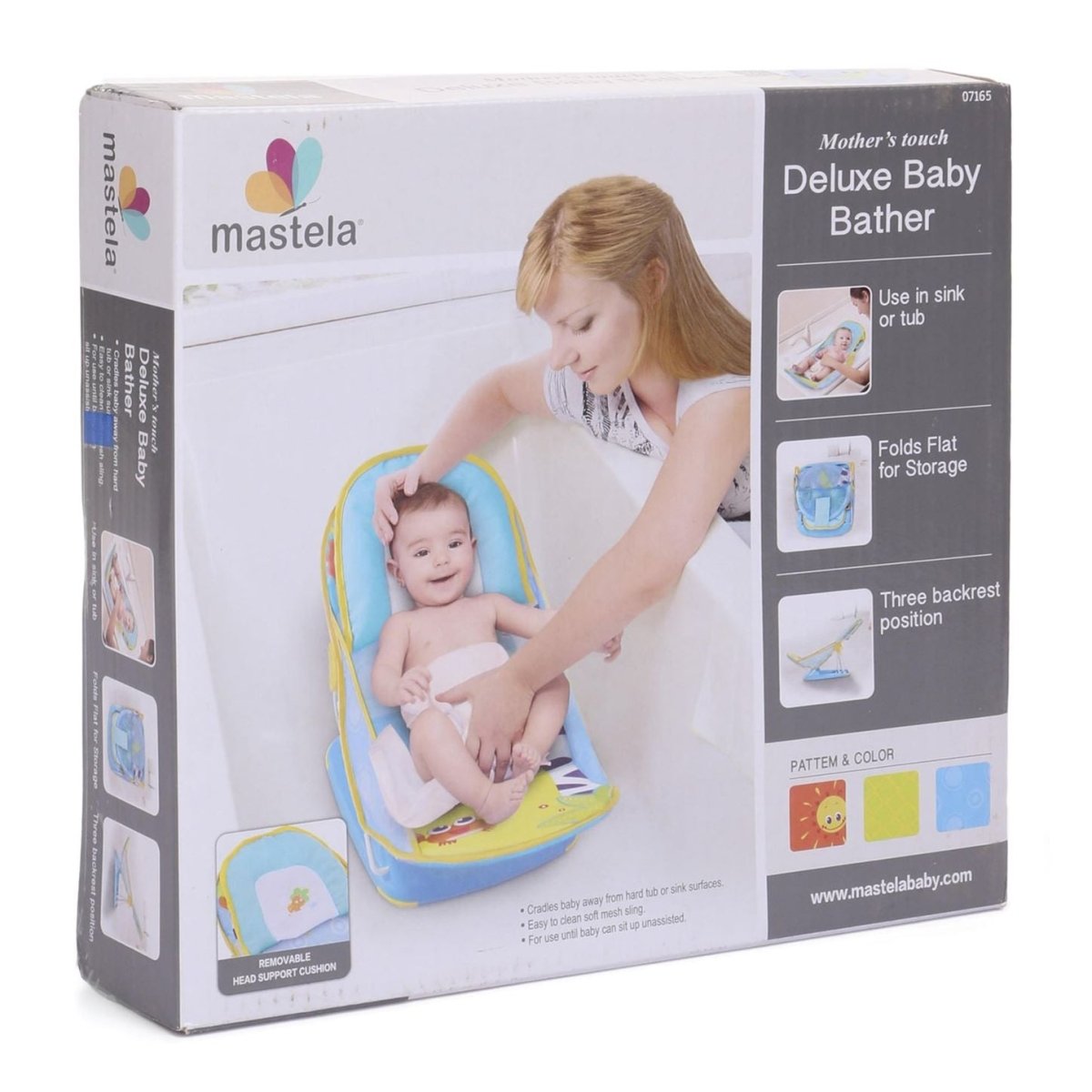 Mastela Deluxe Baby Bather- Blue P4 - 7165