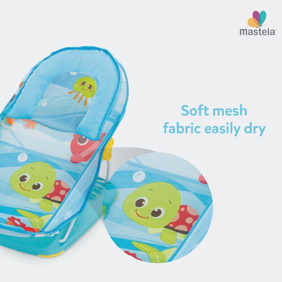 Mastela Deluxe Baby Bather - Sky Blue - 7163