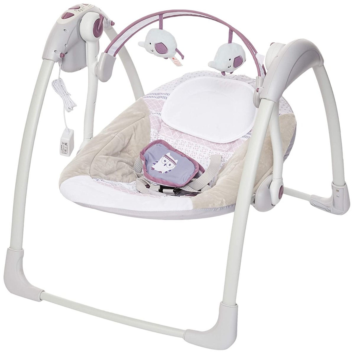 Mastela Deluxe Portable Baby Swing Toddler Swing- Multicolor - 6505