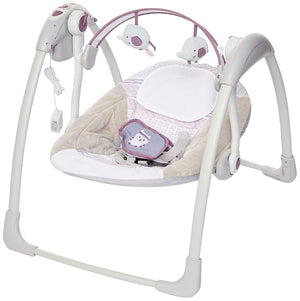 Mastela Deluxe Portable Baby Swing Toddler Swing- Multicolor - 6505