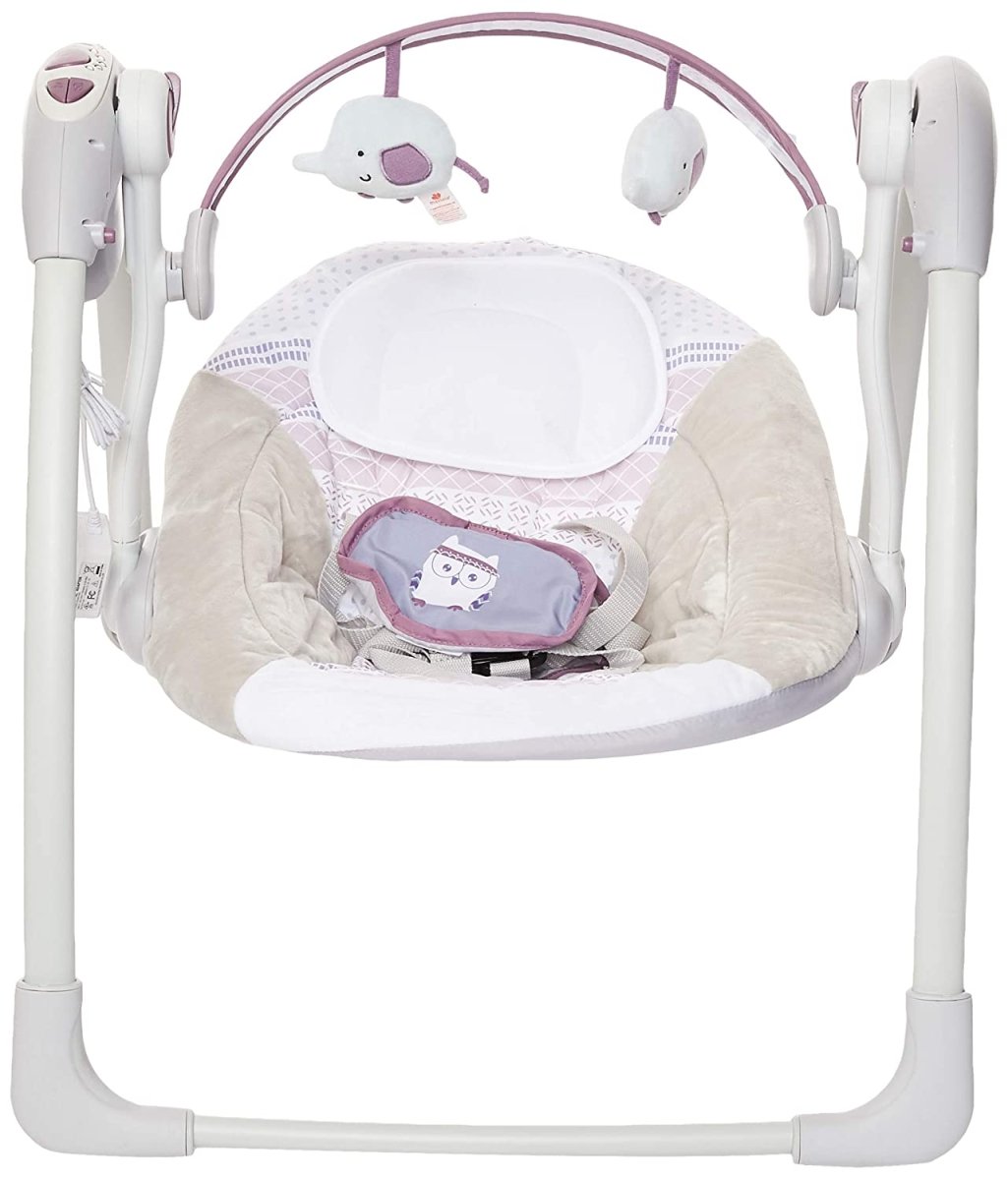 Mastela Deluxe Portable Baby Swing Toddler Swing- Multicolor - 6505