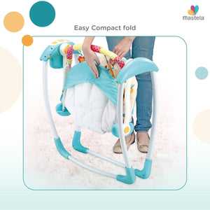 Mastela Deluxe Portable Swing Aqua - 6579