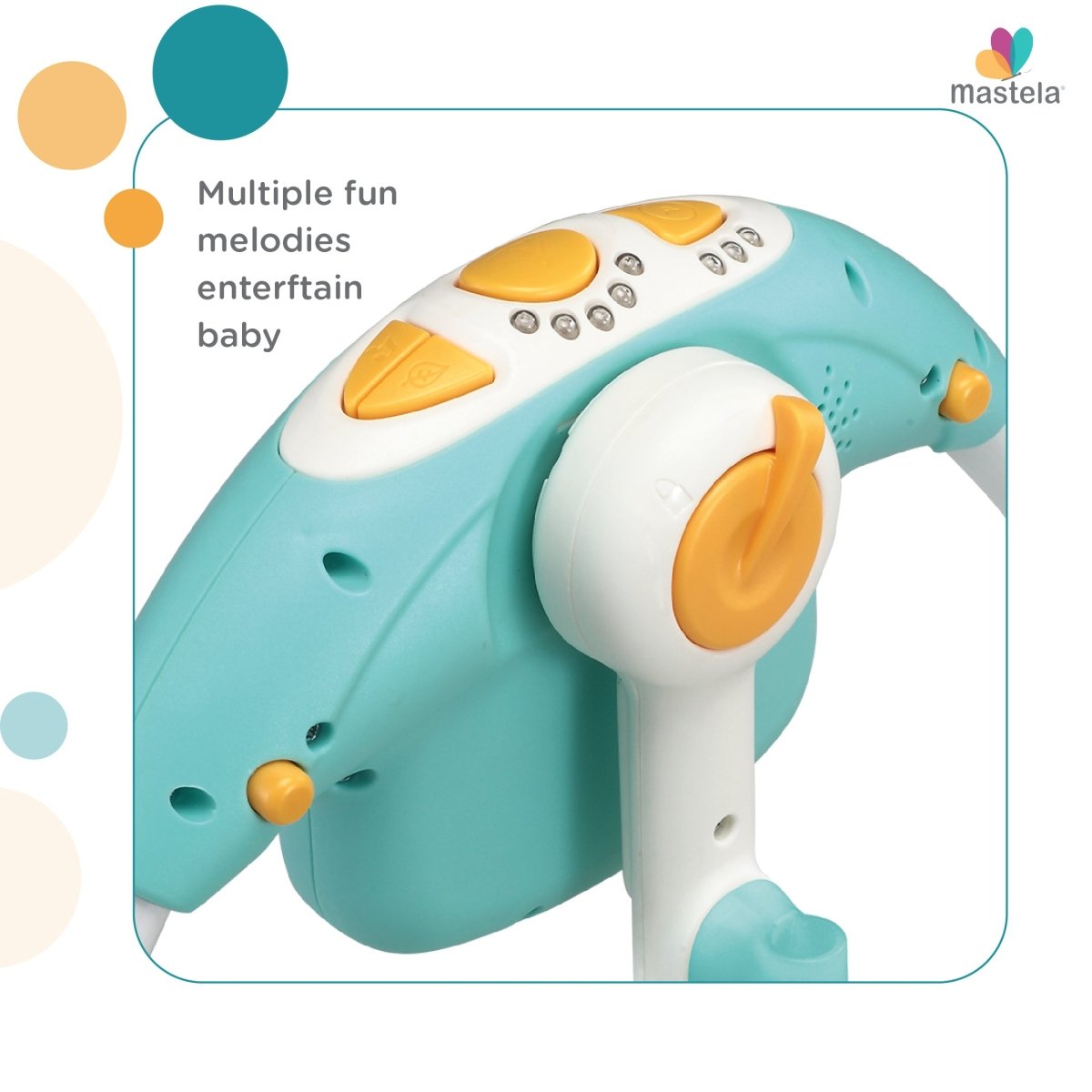 Mastela Deluxe Portable Swing Aqua - 6579