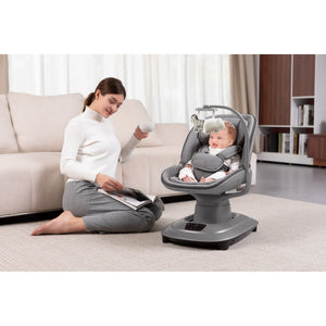 Mastela Deluxt Multi - Motion Baby Cradle Dark Grey Birth+ to 36M - 8977