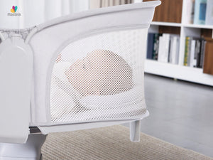 Mastela Infin iOrbit Cradle 0-24M | The Mom Store - Light Grey Cradle