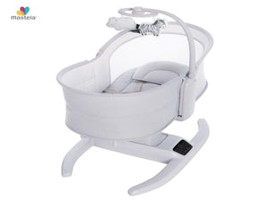 Mastela Infin iOrbit Cradle 0-24M | The Mom Store - Light Grey Cradle