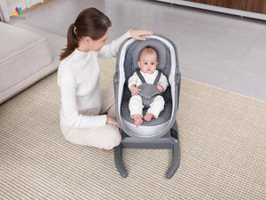 Mastela Infin iOrbit Cradle 0-24M | The Mom Store - Grey Cradle