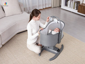 Mastela Infin iOrbit Cradle 0-24M | The Mom Store - Grey Cradle