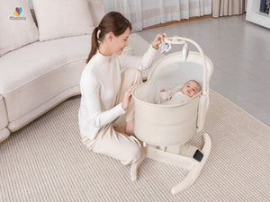 Mastela Infin iOrbit Cradle 0-24M | The Mom Store - Bronze Cradle