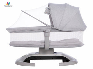 Mastela Infini Orbit Cradle 0-36M | The Mom Store - Light Grey Cradle