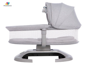 Mastela Infini Orbit Cradle 0-36M | The Mom Store - Light Grey Cradle