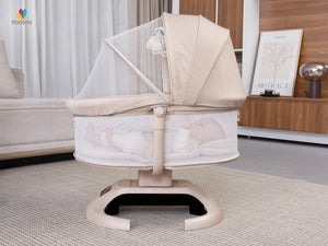 Mastela Infini Orbit Cradle 0-36M | The Mom Store - Bronze Cradle