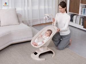 Mastela Lullaby Orbit Cradle 0-12M | The Mom Store - Bronze Cradle