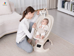 Mastela Lullaby Orbit Cradle 0-12M | The Mom Store - Bronze Cradle