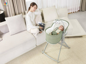 Mastela Orbelle Multi-Role Cradle Green 0-6M | The Mom Store - Green Cradle